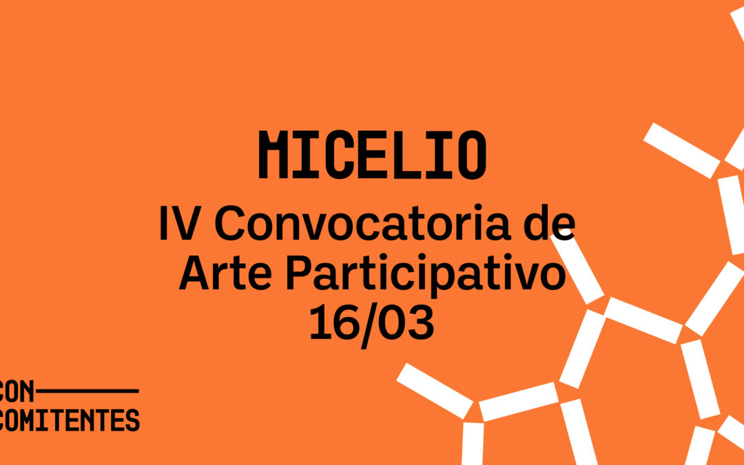 Micelio: Concomitentes abre su IV Convocatoria de Arte Participativo con 40.000€ de financiación