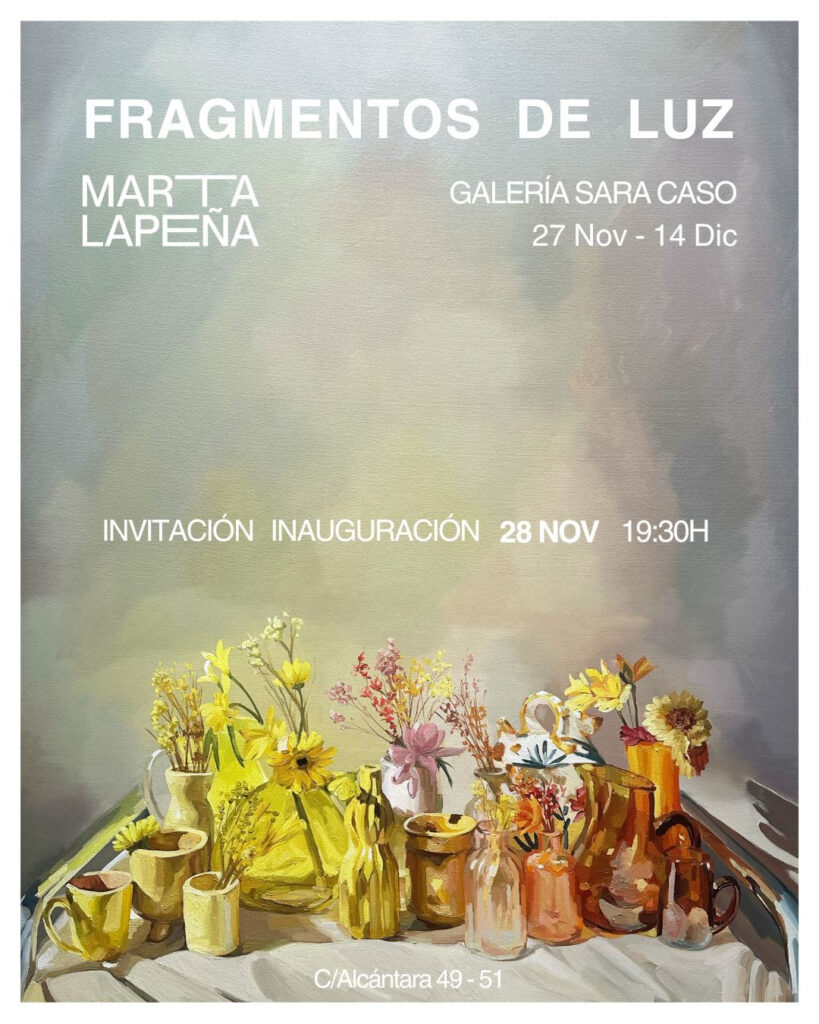 Marta Lapeña exposición Fragmentos de luz
