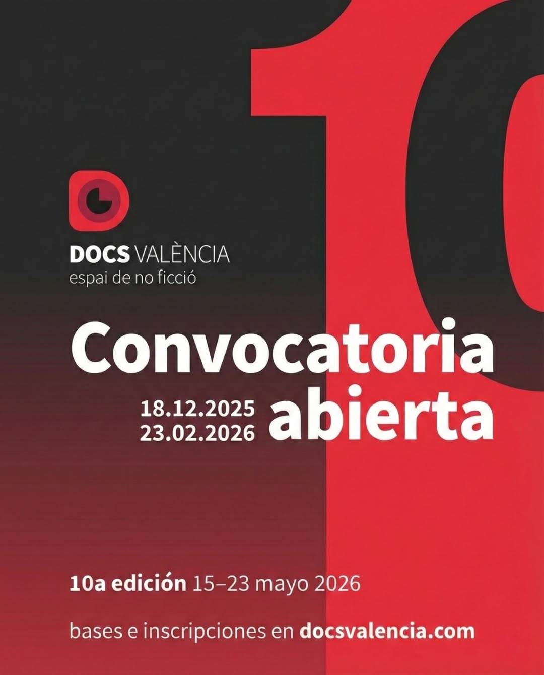 Convocatoria DocsValencia 2026