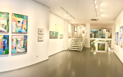 Cuatro miradas pictóricas en el stand de Alba Cabrera en Art Madrid 2026