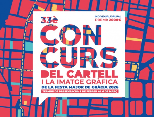 concurso cartel Festa Major de Gràcia 2026