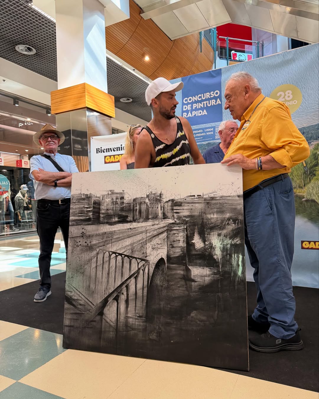 concurso pintura rápida Ponte Vella 2026