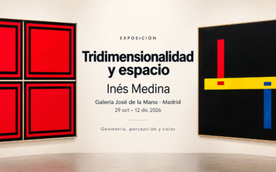 Inés Medina investiga la tridimensionalidad pura en la Galería José de la Mano